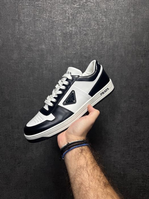 Prada Downtown Lace-Up Sneakers