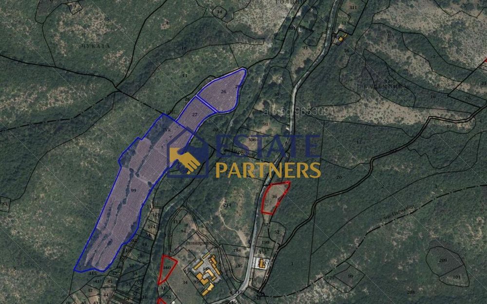 Продава се Парцел в с. Храбрино, Област Пловдив - 68188 кв.м за 6 €/кв.м - Снимка #1