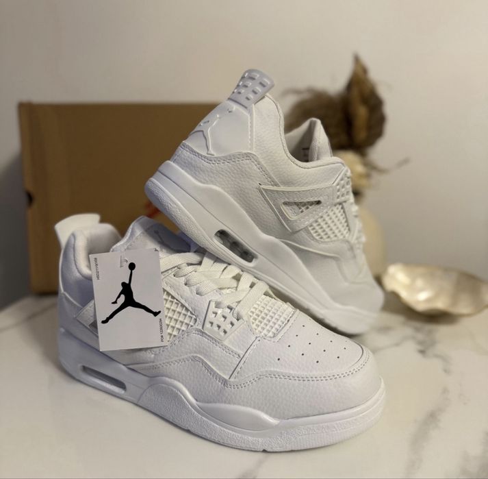 Adidasi JORDAN 4 White Thunder 41 42 Black Friday