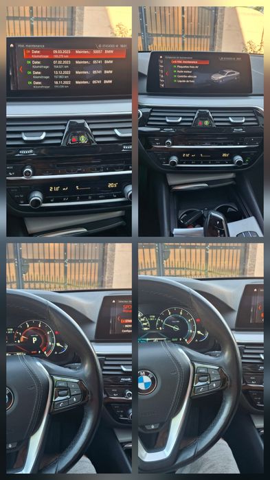 Bmw g30 520d navi mare Distronic plus trapă volan încălzit full Led