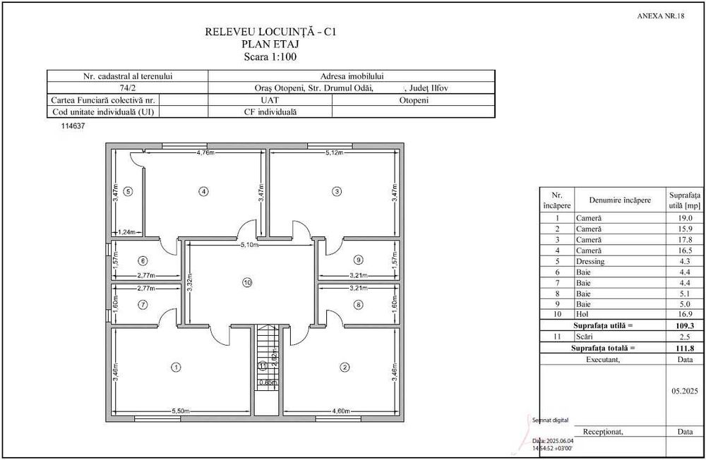 Vânzare casă individuală Otopeni - direct proprietar, teren 765mp