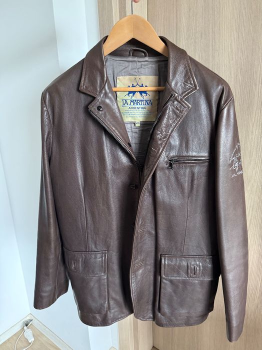 Haina/geaca/jacheta de piele La MARTINA (originala/barbati)