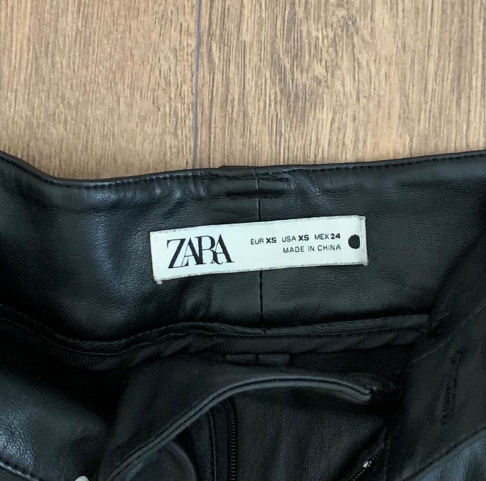 Кожен панталон от ZARA