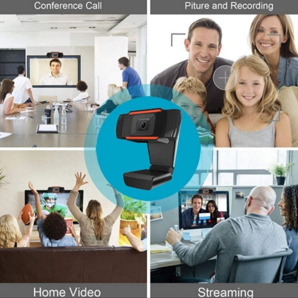 Camera web videoconferinte HD 720P microfon USB contrast 30fps