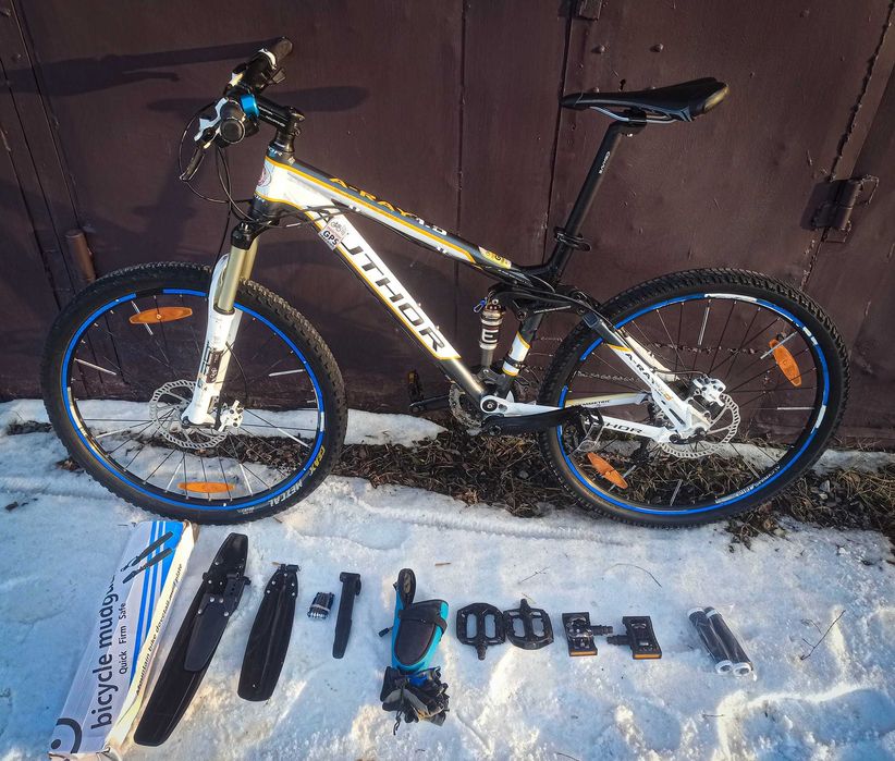 Продам двухподвес (двухподвесный) велосипед Author A Ray 1.0 (17")