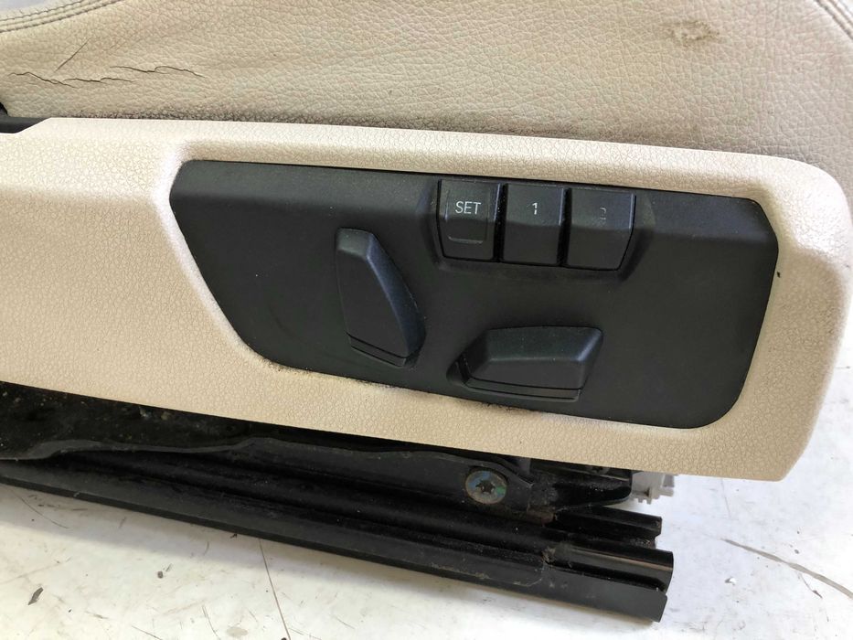 Scaune interior sport Recaro incalzit piele crem BMW seria 6 F06