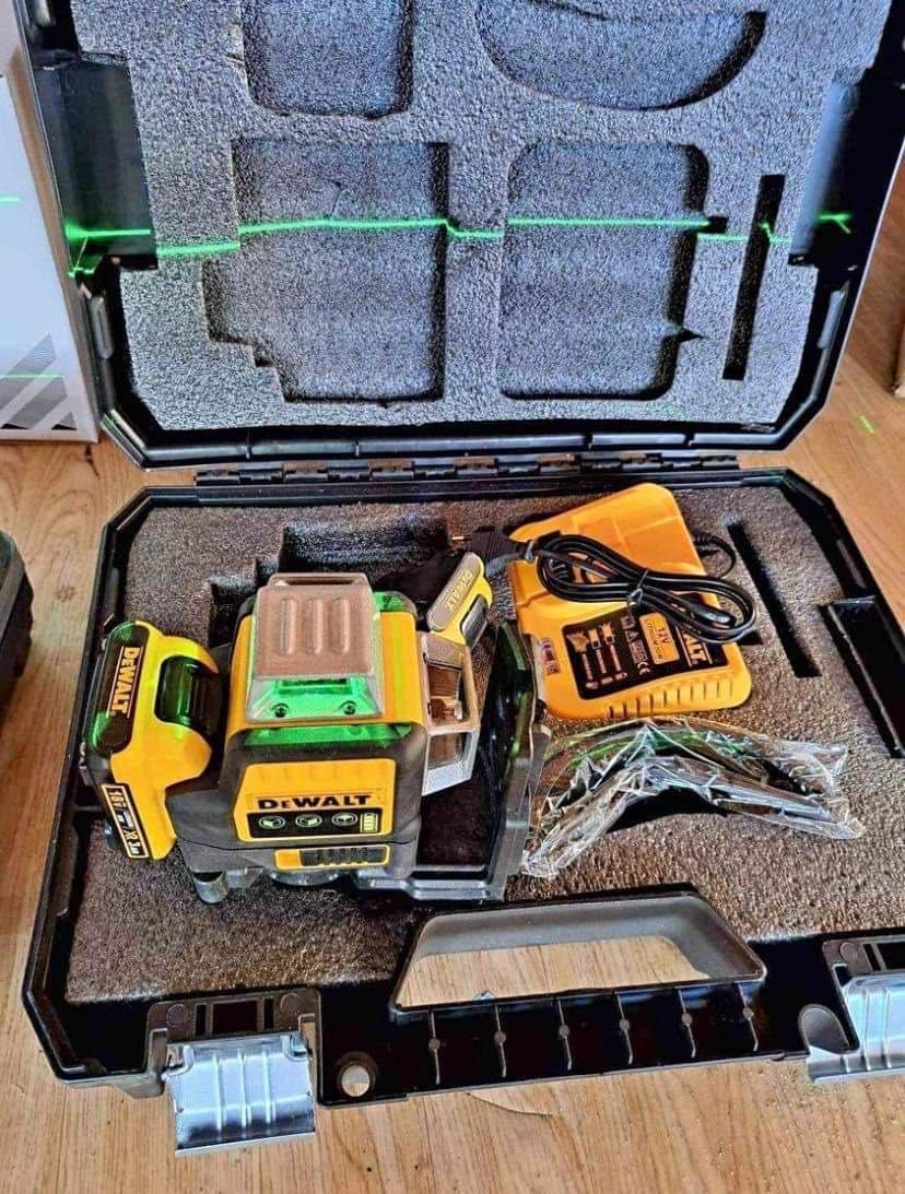 3D лазерен нивелир със зелен лазер Dewalt