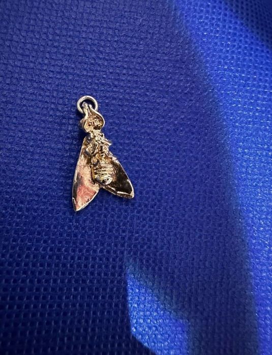 Pandantiv argint cicadă/fluture nocturn