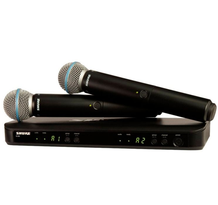 Shure BLX288E/B58 — двойная беспроводная вокальная система (2×Beta58)
