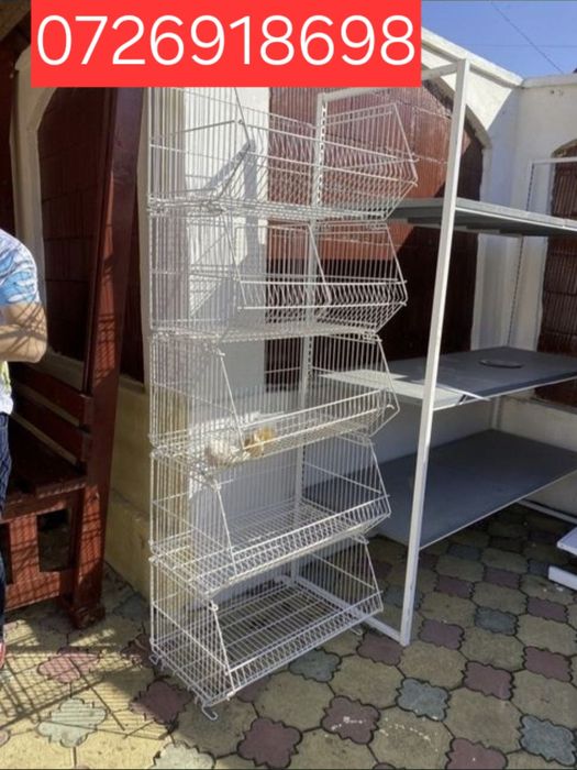 Vând rafturi de magazin avem mai multe dimensiuni si culori nu rata of