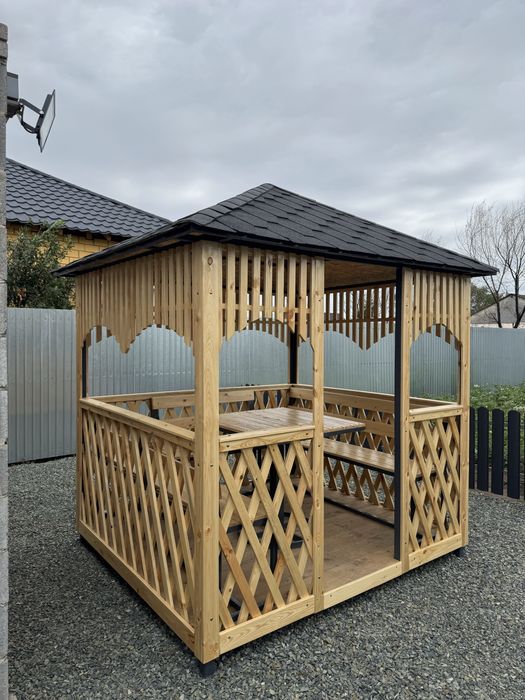 Беседка 3×2,5 — уют и надежность для вашего отдыха