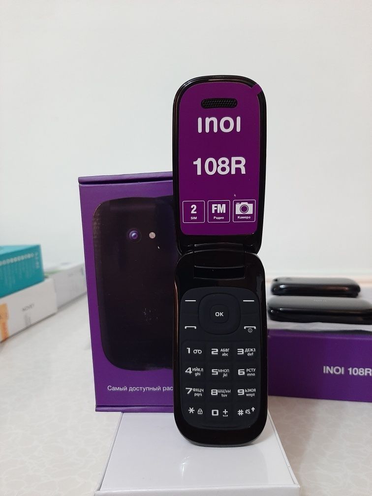 Новый/ Yengi Telefon INOI 108R / Uz imeidan utqazilgan