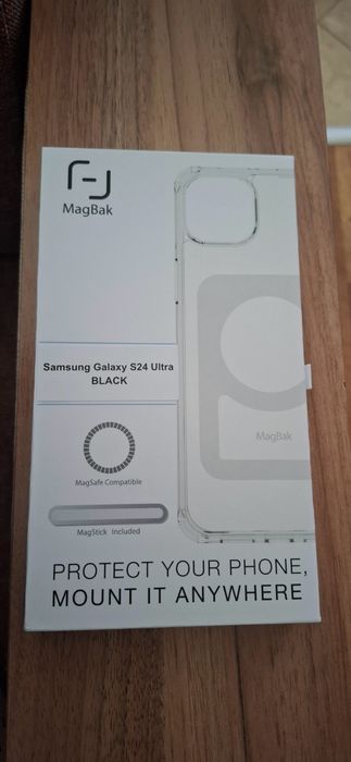 MagBak kейс за Samsung Galaxy S24 Ultra black