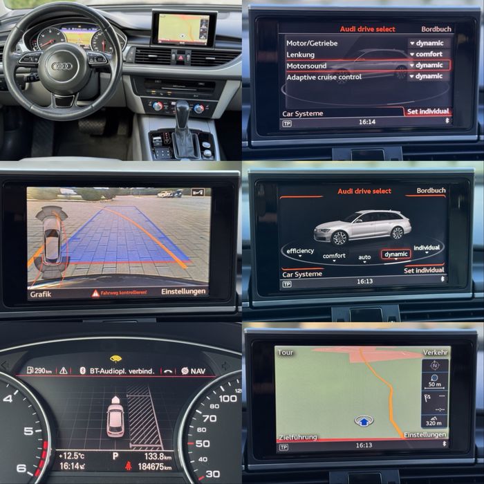 Audi A6 “ Sound Activ / Difuzor bară / Clapete tobe “ Deosebit