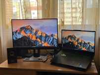 Asus TUF i5 12500H 16GB RTX3050 si monitor la 4000