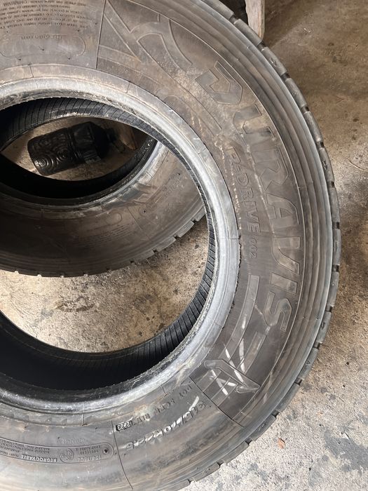 4 anvelope camion 315/70/22.5 , Bridgestone , 8 mm