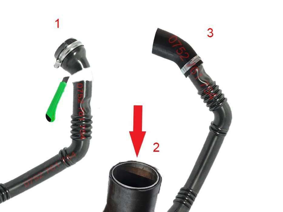 8200796570 Furtun Intercooler Megane 3 2.0 DCi 150 cai / 163 cai