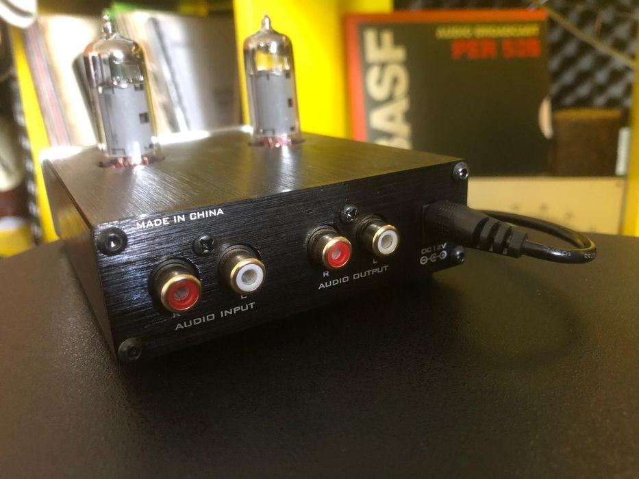 Preamplificator cu lămpi, corecții ton