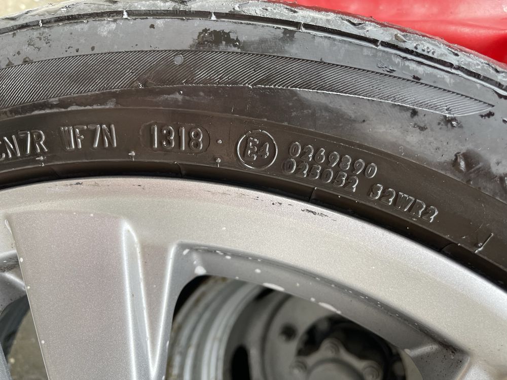 HONDA джанти-17цола с гуми 225/45/27 5x114.3 Перфектни