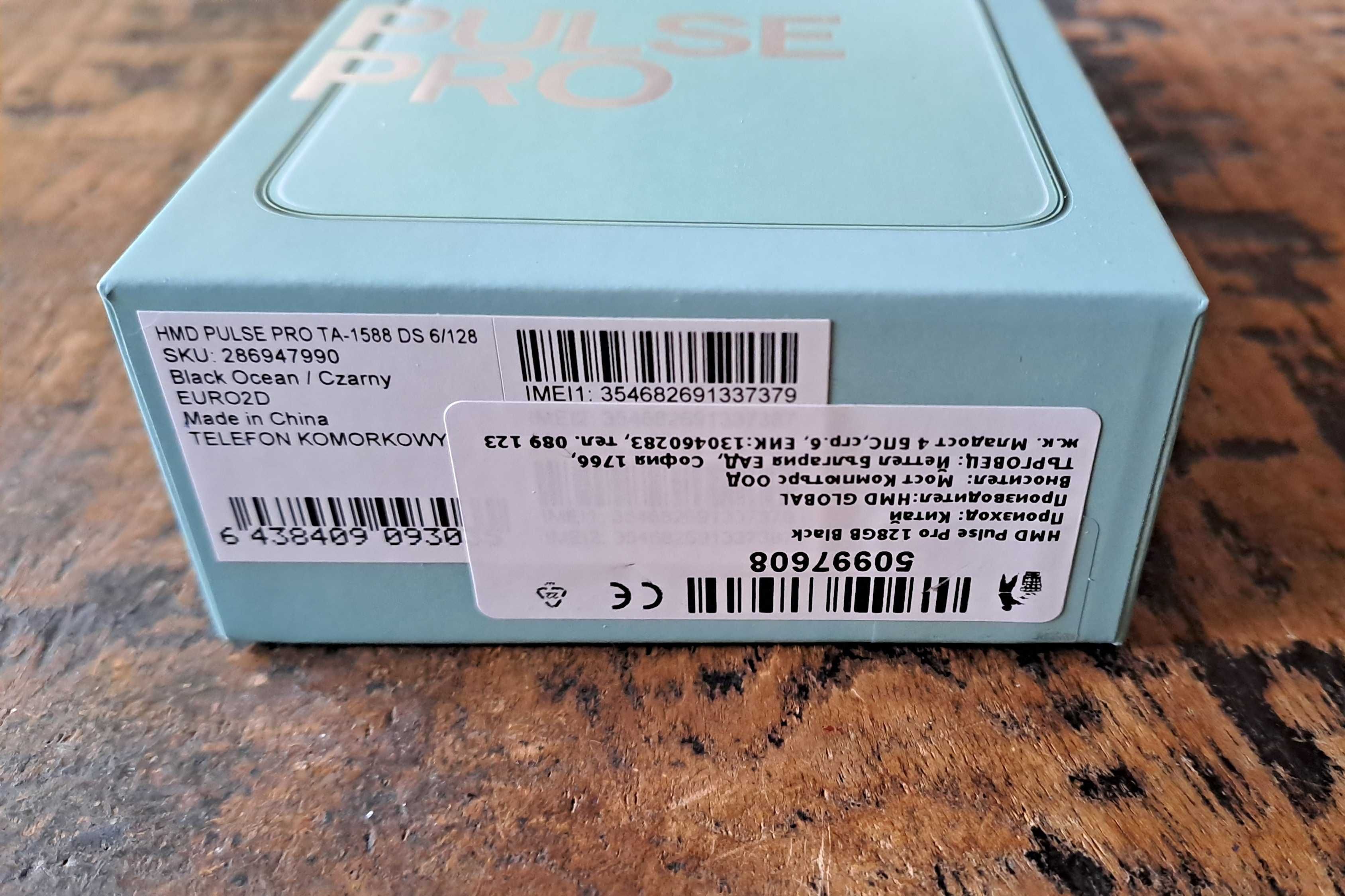 смартфон HMD Pulse Pro, 128GB, Black Ocean чисто нов, в гаранция