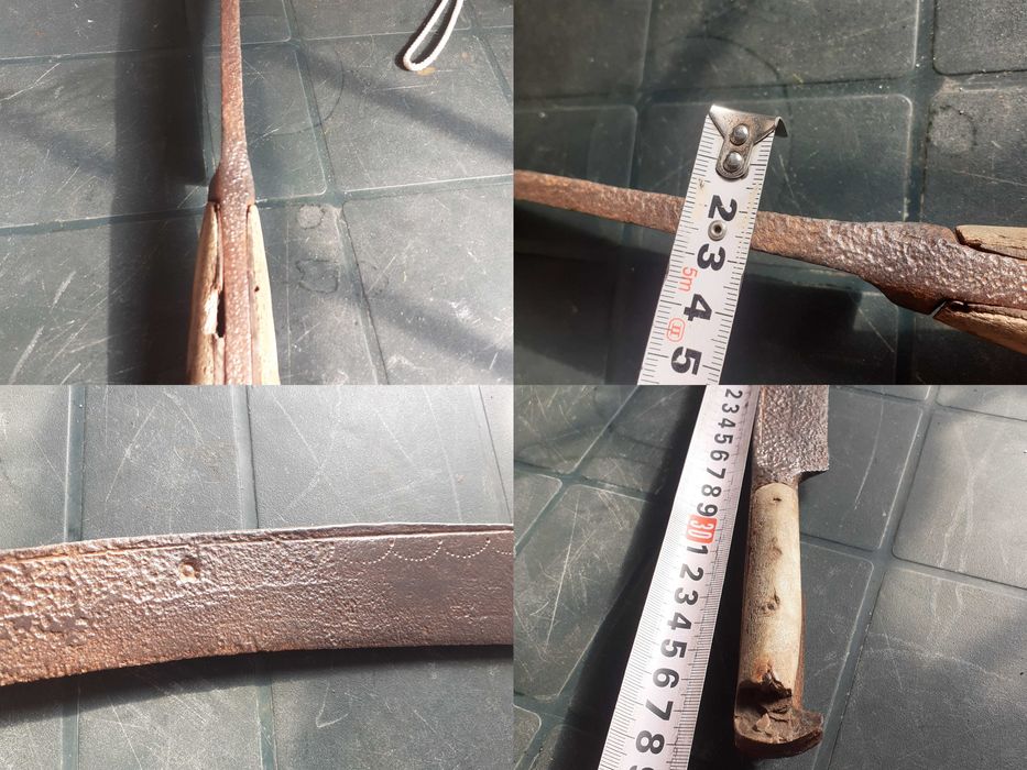 Автентичен възрожденски стар нож каракулак акулак буйновски