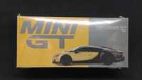 Macheta MiniGT Bugatti Chiron Super Sport gold 1:64
