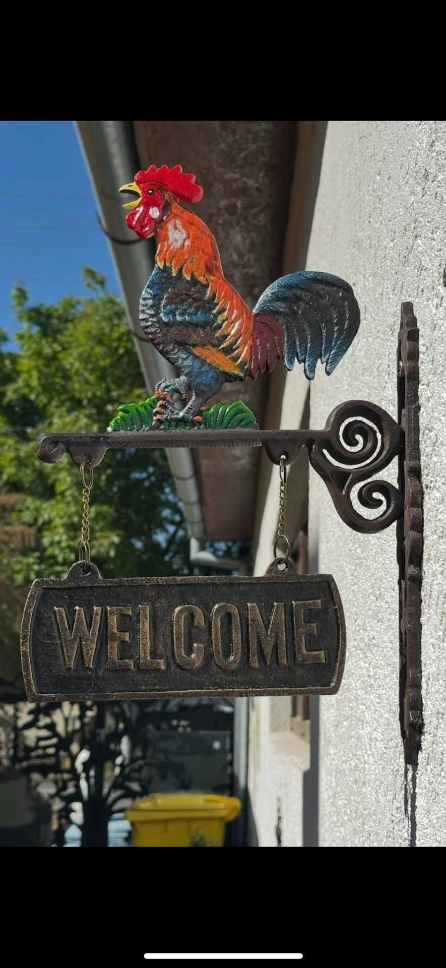 Welcome cu cocos din fontă