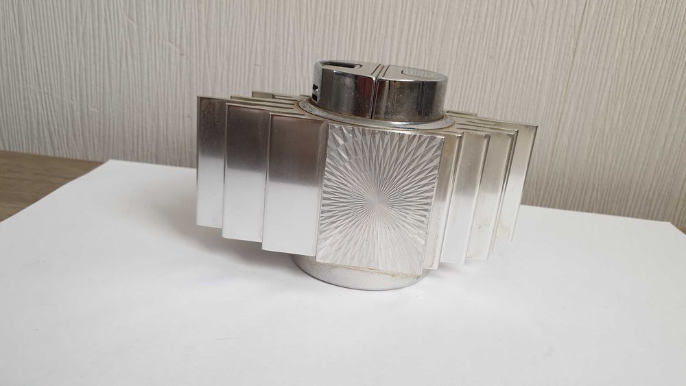 Настолна запалка от алуминий, Sarome Piezo Electric, Япония