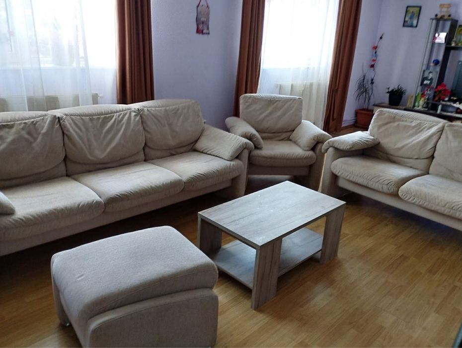 Set de canapele si fotolii+ masuță
