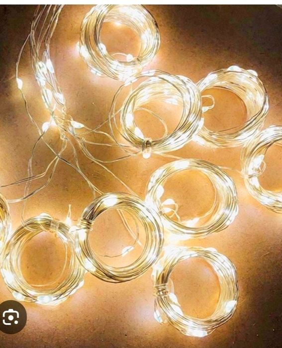 Гирлянда штора -мишура,Роса,искусственный  снег,сосульки,Ветки ели зас