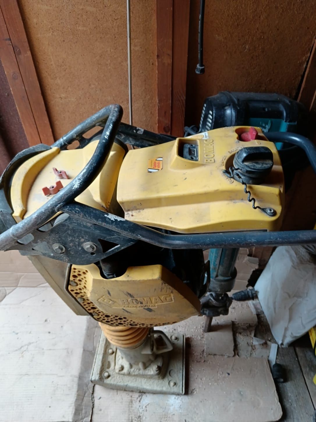 Talpă compactoare, mai compactor, scripete electric, picamr.