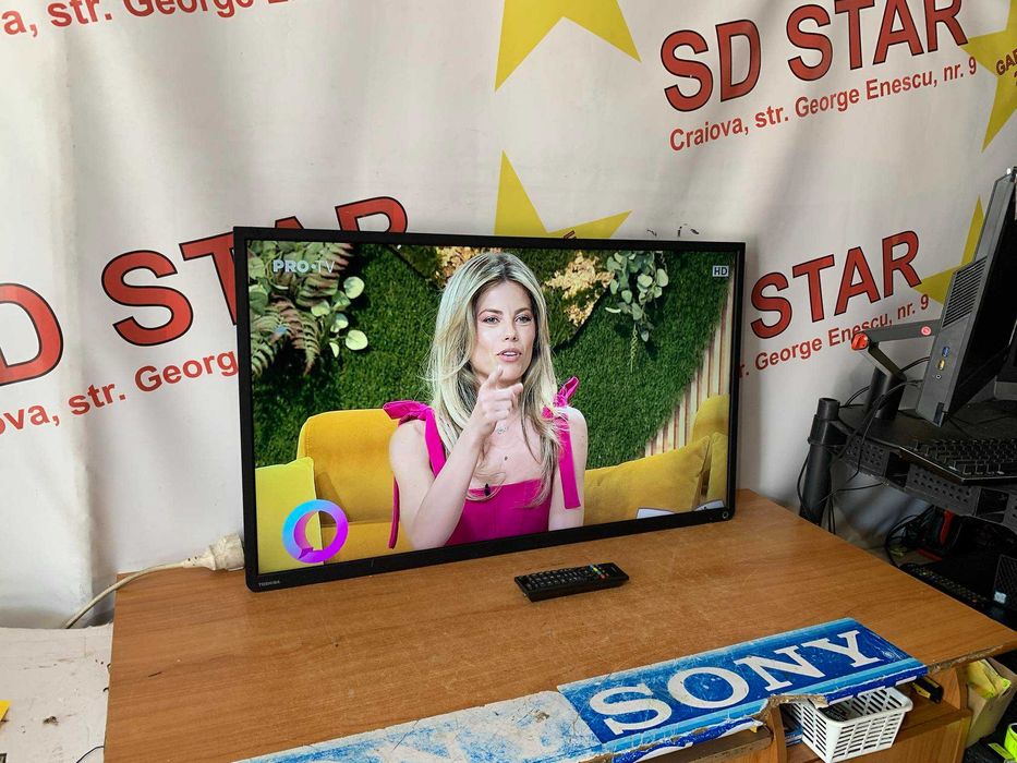 Televizor Led Digital FullHD 100Hz Toshiba39L2333D/100cm Garantie 2ani