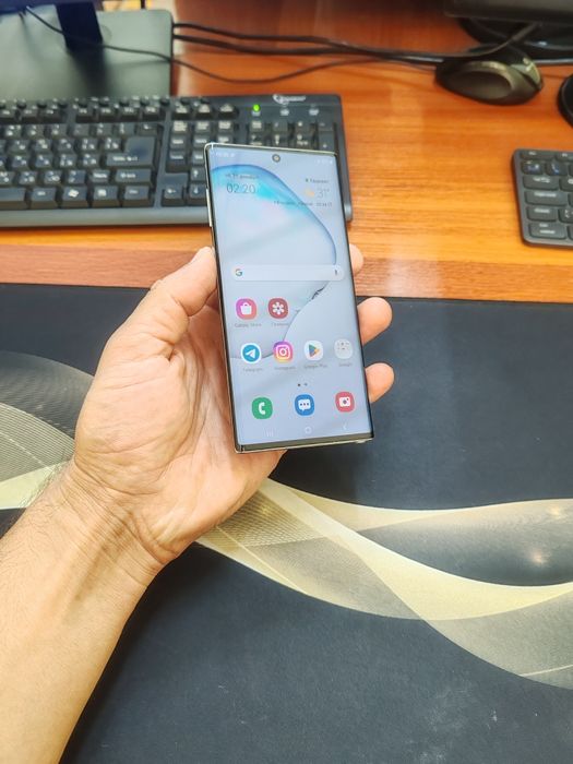 Samsung note 10 5G 12/256gb(2022)iwlawi zur aybi yuq tozza telefon