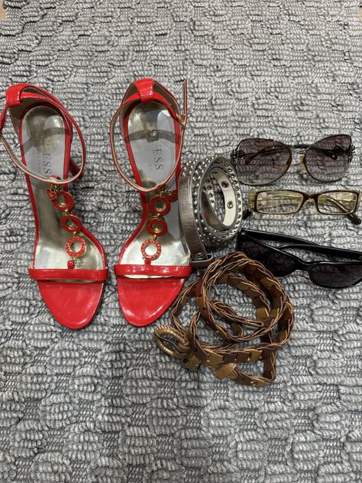 Сандали Guess 36 номер , очила , колани