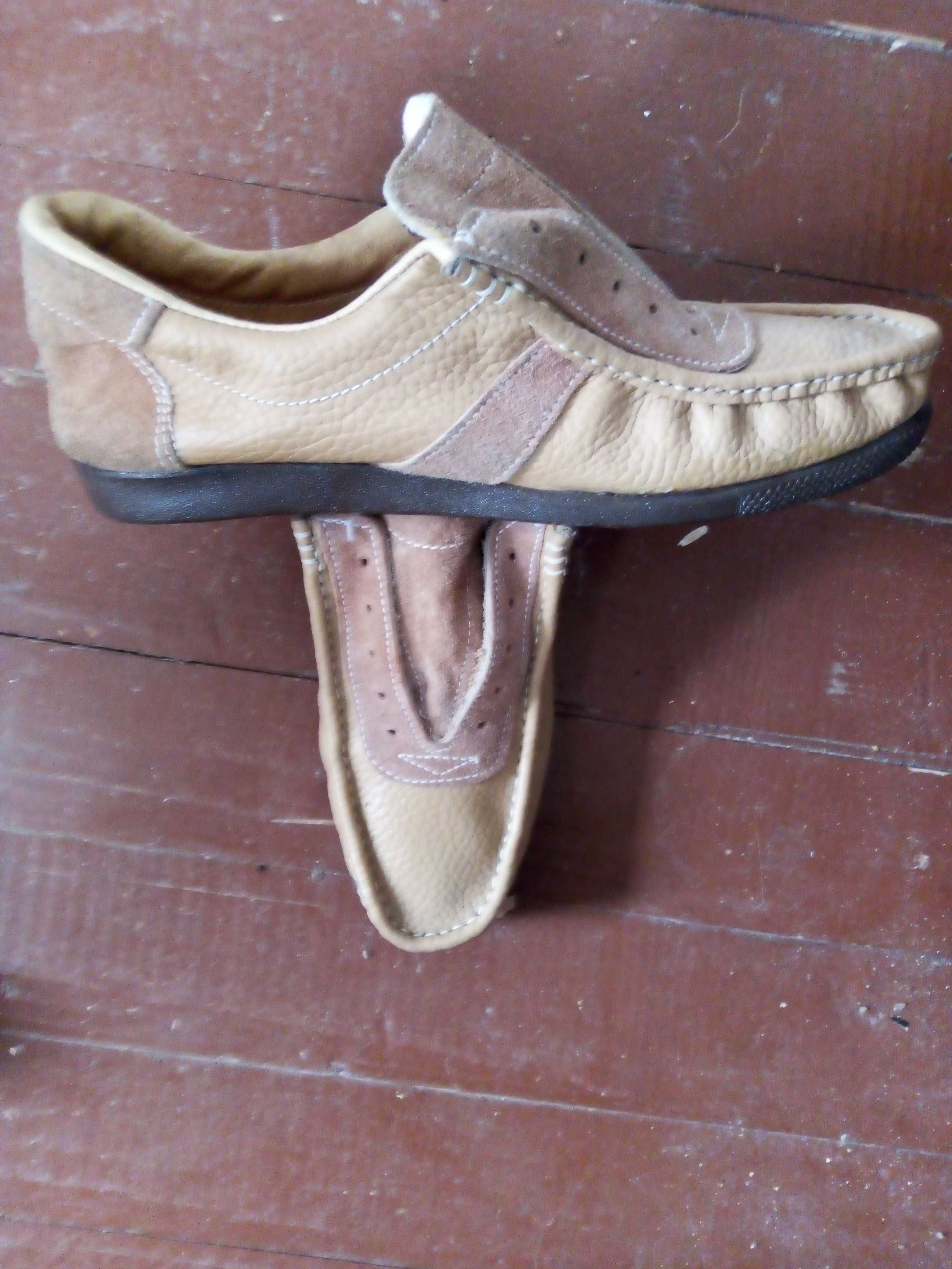 Уникални обувки тип мокасина,100%естествена кожа и велур!