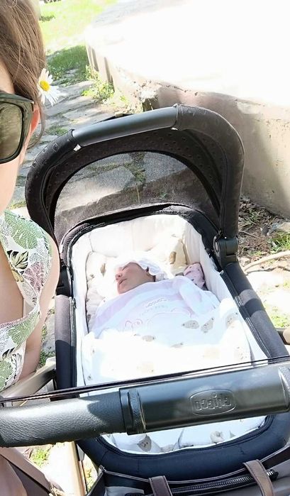 Chicco кош за новородено - зимен, количка Best Friend Pro, Black