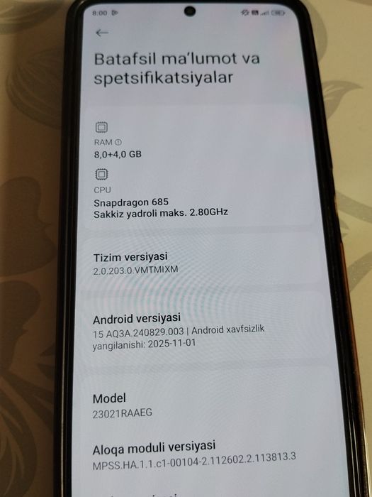 Redmi not 12 sotiladi