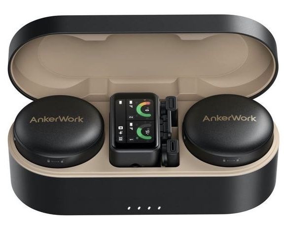 AnkerWork M650 Безжични микрофони 2+1 Сет Pro Noise Cancellation 200m