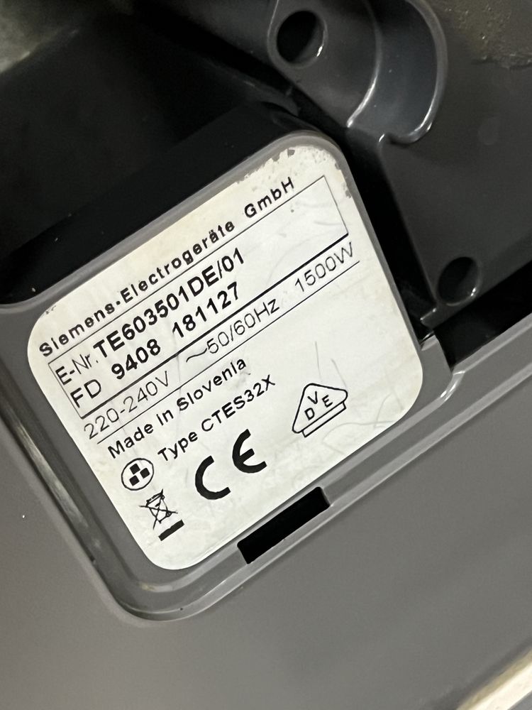 Кафемашина кафе автомат Siemens EQ6 с гаранция