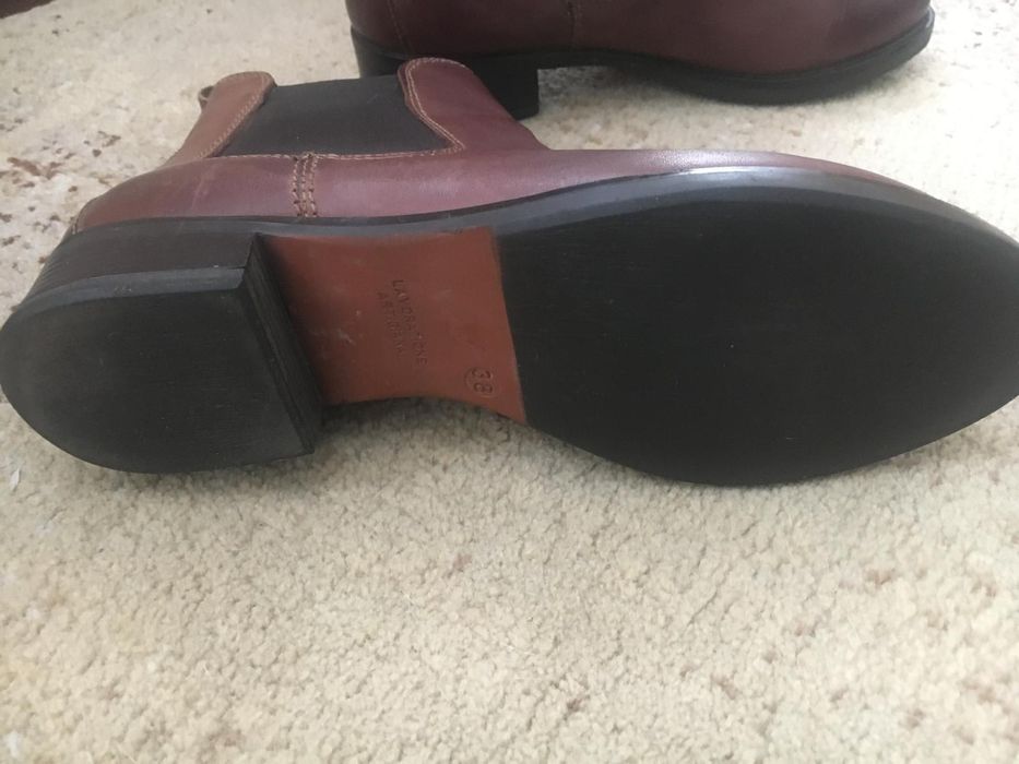 Дамски кожени боти