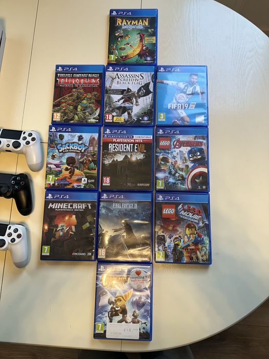 OFERTA PROMOTIONALA! PS4 Pro 1TB + 3 controllere + jocuri!