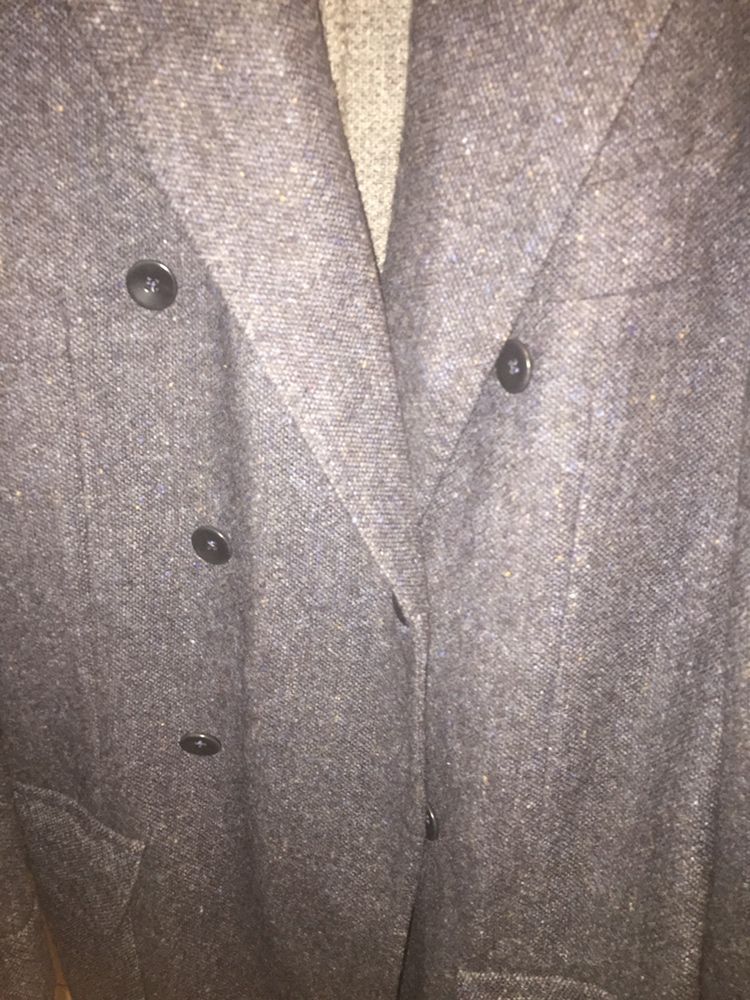 Palton lana G. Inglese (firma britanica foarte scumpa), mar. XL