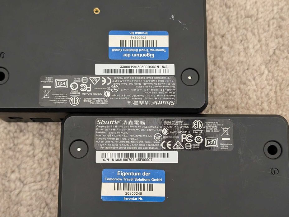 Mini calculator Zotac Shuttle fără HDD / fără alimentatoare