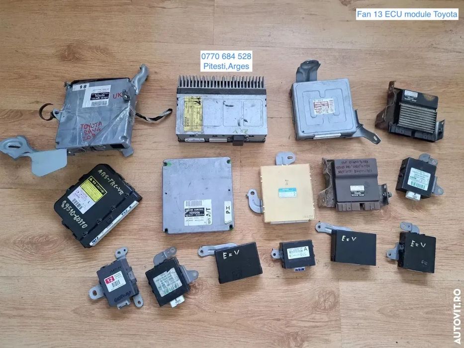 ECU calculator motor modul ABS amplificator audio modul ecu confort Calculator modul gateway calculator clima  modul injectoare Ecu unitate cutie transfer toyota land cruiser avensis corollla rav 4