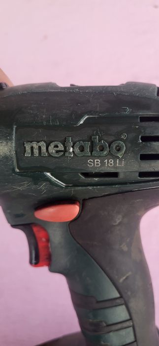 Masina de gaurit si isurubat cu acumulator MetaboSB 18L,18 V,1 x 5,5Ah