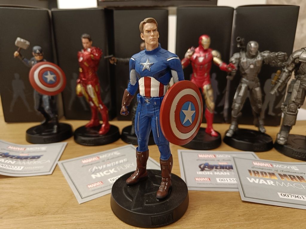 Figurine ,Statuie Marvel Iron Man Captain America Fury Avengers