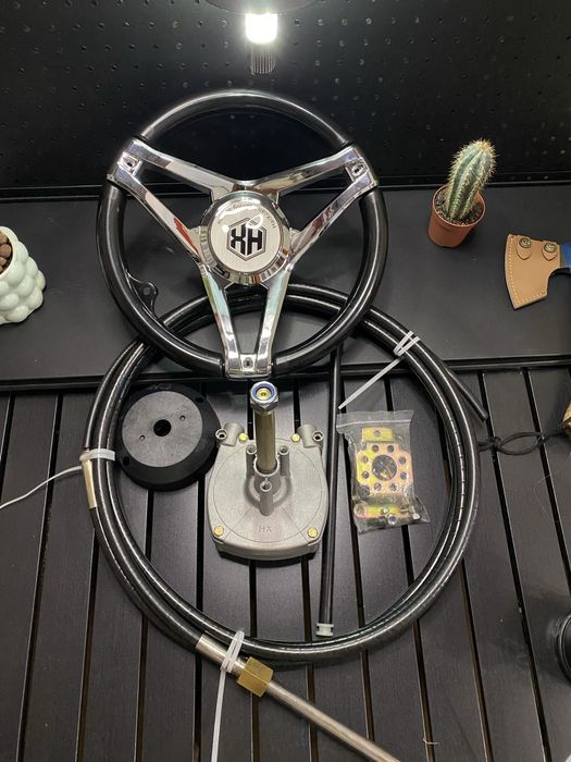 Трос на рулевое упраление на лодку