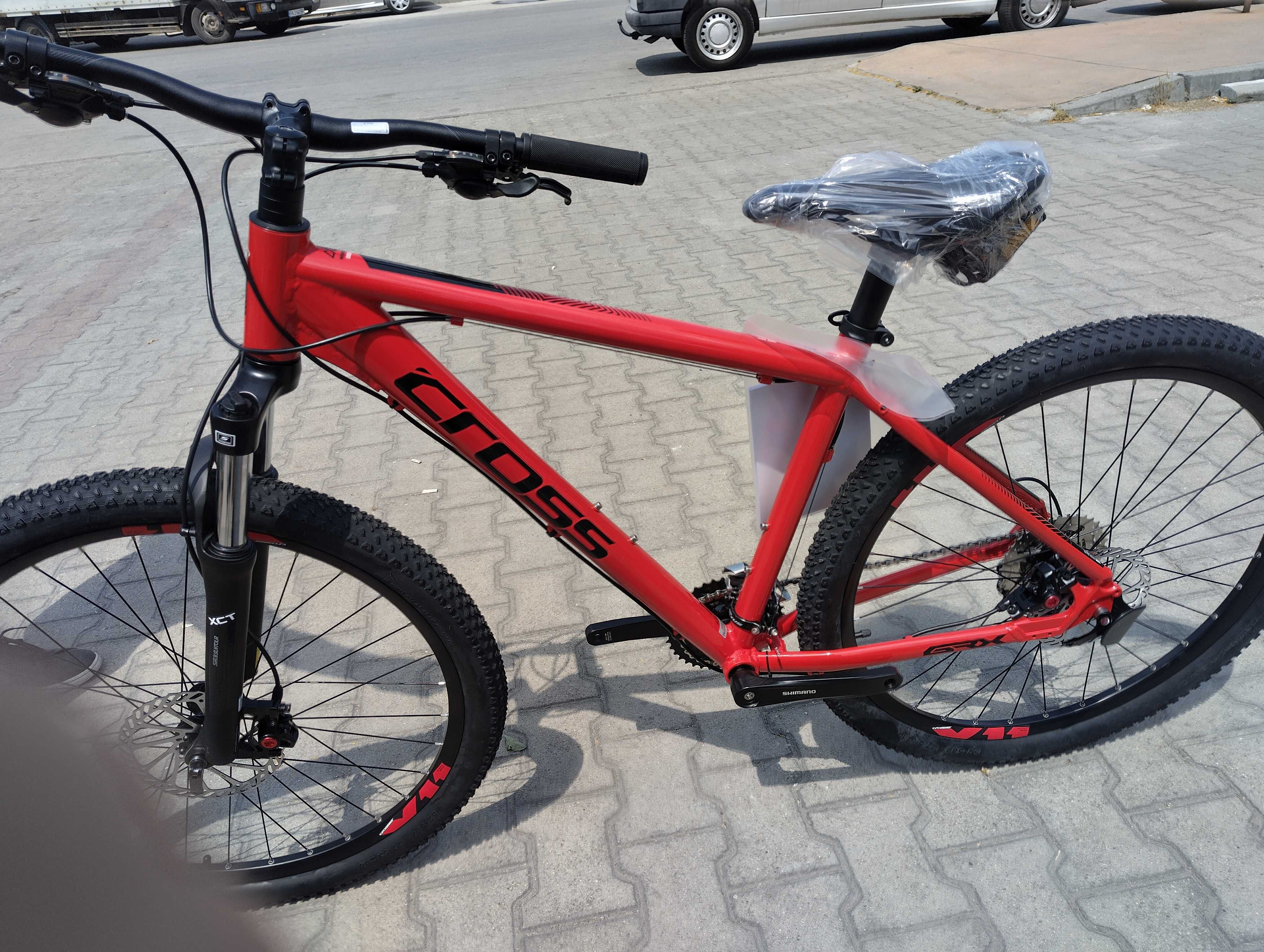 CROSS Велосипед 27.5" GRX 8 HDB M червен