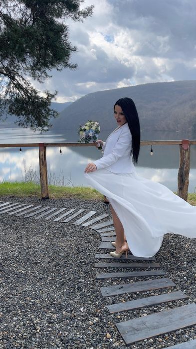 Rochie starea civila alba