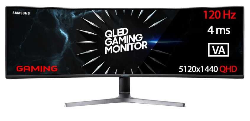 Монитор Игровой 49" Samsung LC49RG90SSIXCI 5120х1440 32:9 VA 120ГЦ